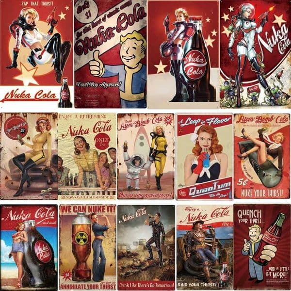 Retro Cola Metal Tin Sign Bar Cafe Home Decor Pin Wall plate Poster Restaurant Plaque Iron Plate Paintin T260512