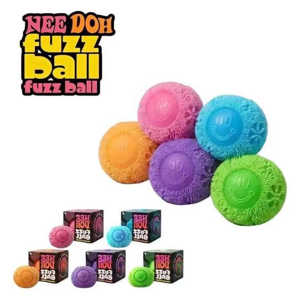 NeeDoh Fuzz Ball Blind Box Series Desktop Ornament Stress Relief Toys Suitable For People Under Pressure Fun Soft Stress Ball Z260512