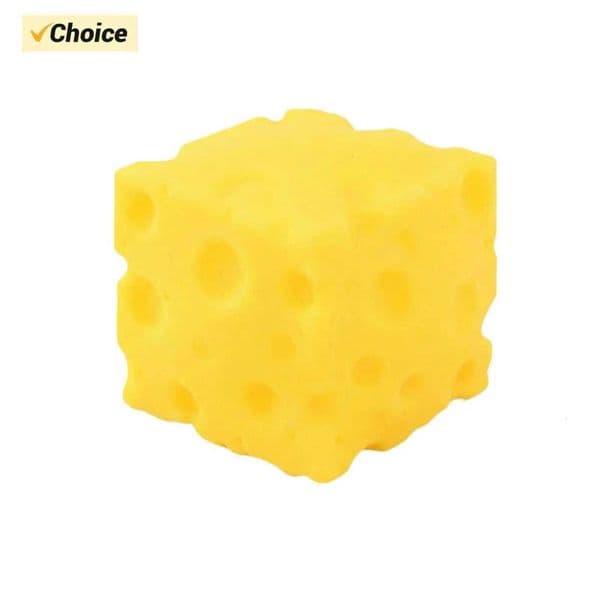 Hot-selling Cheese Cube Stress Ball Big Cheese Shapeable Squeeze Ball Non-Bounce Fidget Toy ASMR Sensory Anti-Stress Gift H260512