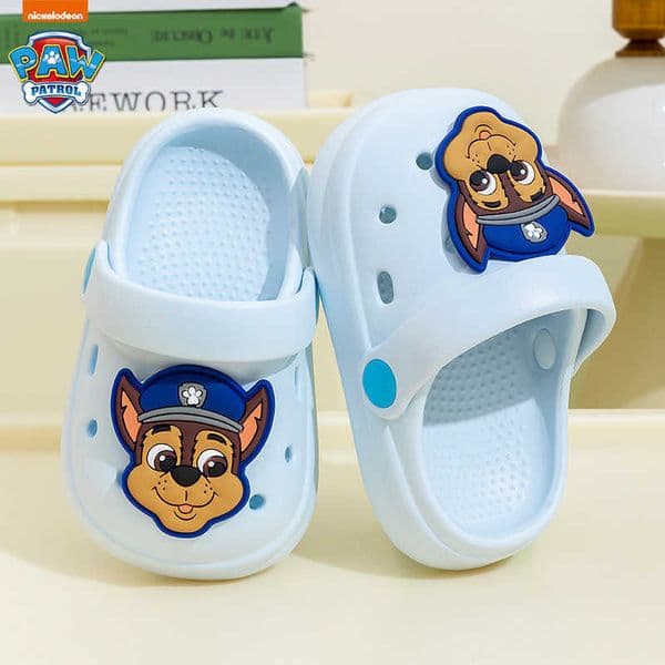 Paw Patrol childrens slippers for girls and boys summer non-slip soft-soled clogs cute indoor home sandalsL260511
