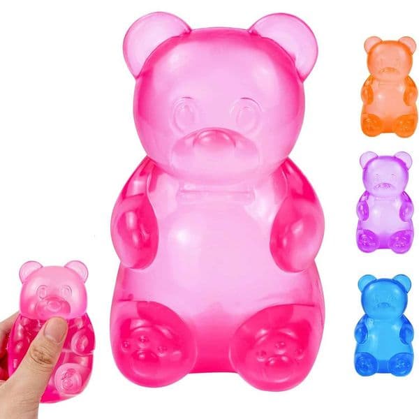 Little Bear Maltose Pinch Stress Relief Ball Stress Relief Toy Pinch Music Stress Relief Tool Slow Rebound H260512