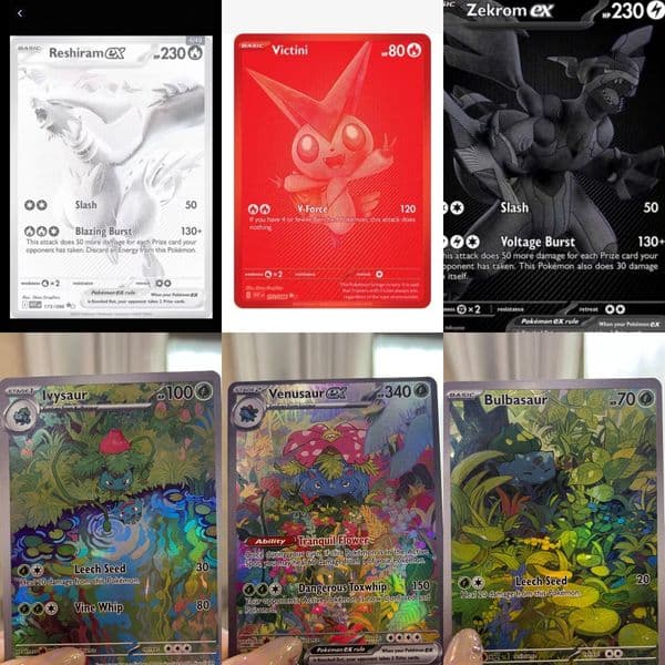 DIY Card Collection Card English version of High Craft Flash Card High Hanka Collection SV11B Black Volt PTCG Card