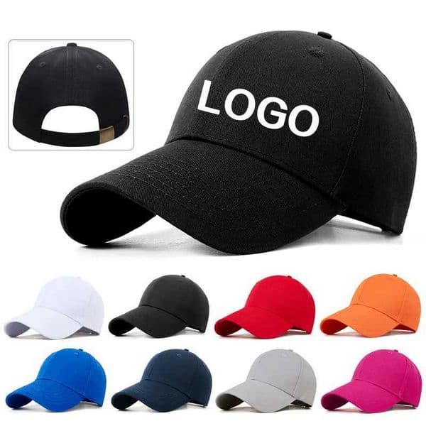 New high-end pure cotton baseball custom printed for men and womens fashionable duck tongue DIY design embroidery Z260512