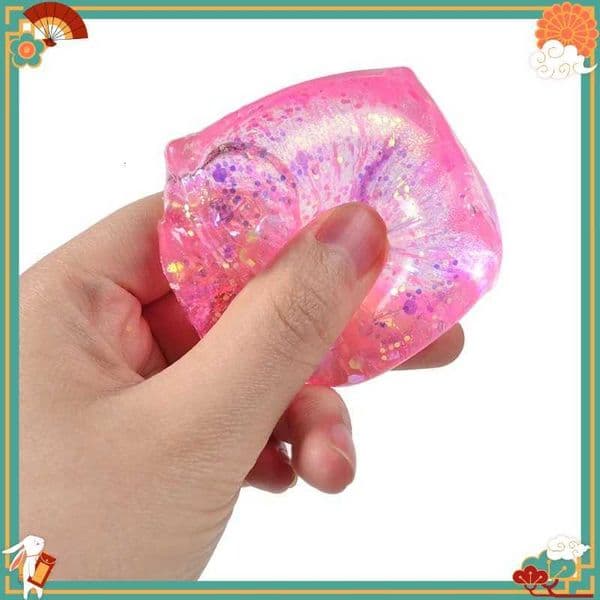 Maltose Simulated Tofu Small Ice Cubes Anti Stress Slow Rebound Polar Light Colorful Squeeze TPR Block Decompression ToyT260512