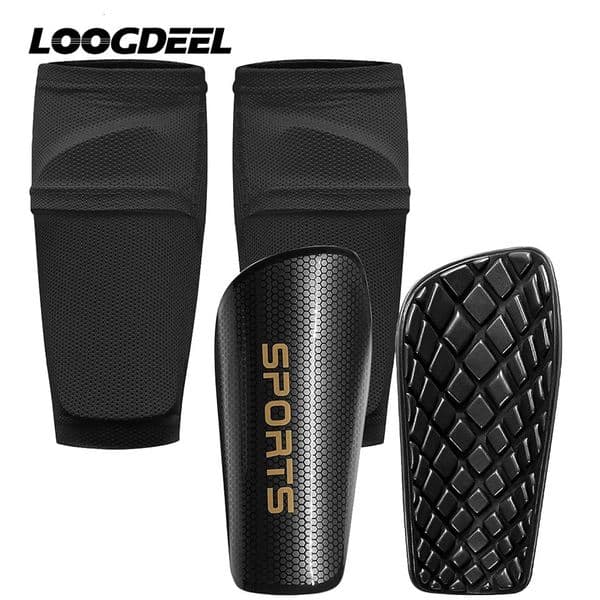 Loogdeel Sports Set Soccer Shin Guard Leg Cover Independent Pocket Anti-Drop Elastic Breathable Football Unisex Protective Gears 260512