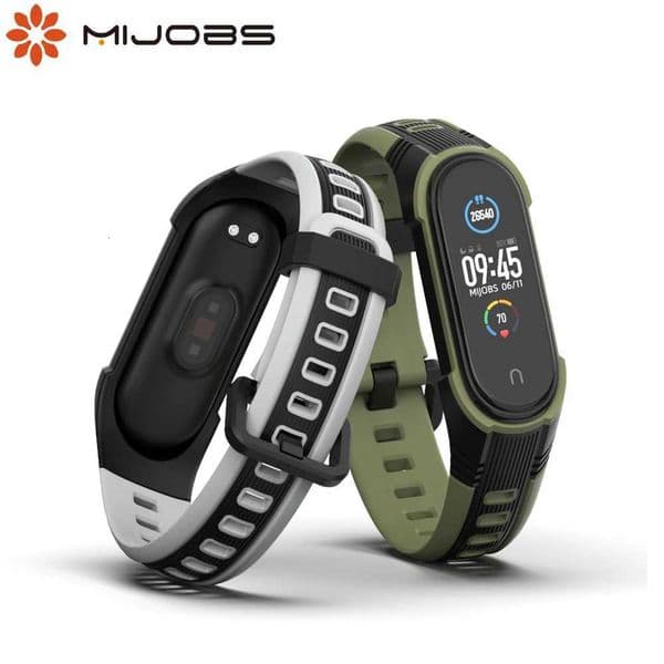 For Mi Band 7 6 5 4 3 8 Strap Bracelet for Mi Band 6 Strap Silicone Miband 5 Correa Watch Wristband Amazfit Band 5 Strap H260511
