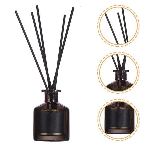 1Set Fireless Aroma Essential Oil Diffuser Rattan Reed Sticks Home Ornament Fragrance Sticks Aromatherapy Accessories IndoorJ260512