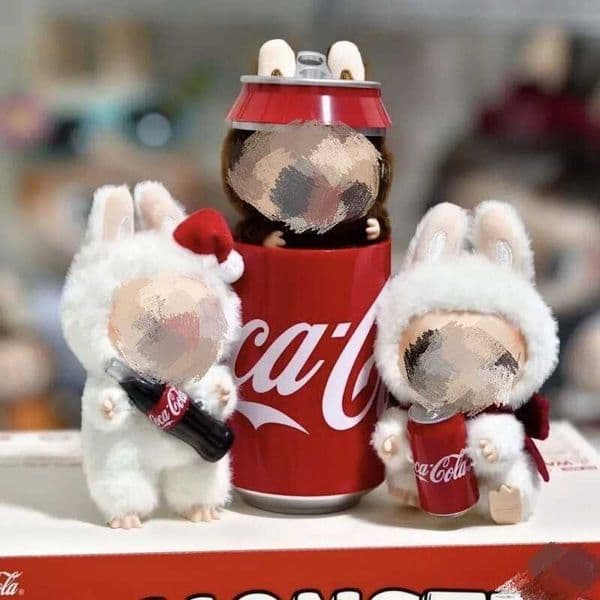 Third generation Labubu Cola series Sitting Party trendy vinyl plush blind box puzzle toy L260512WY2O