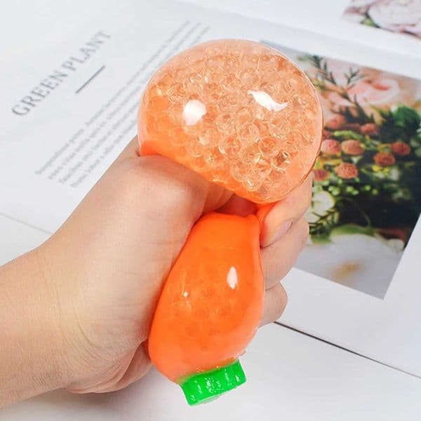Hot Carrot Pinch Music Adult Decompression Toys Slow Rebound Explosion Bead Compression Toys Childrens Gifts Z260512