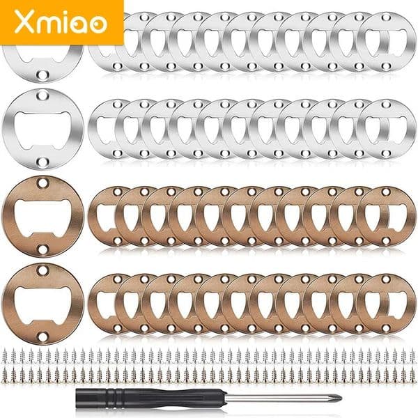 5025Pcs DIY Bottle Opener Insert KitsBeer InsertStainless Steel Hardware Parts Accessories for Resin Mold 260512