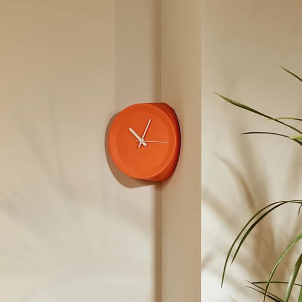 C2 Bright Corner Angle Clocks Creative Wall Minimalism Clock Personality Living Room Modern Home Aesthetic Decor 260512