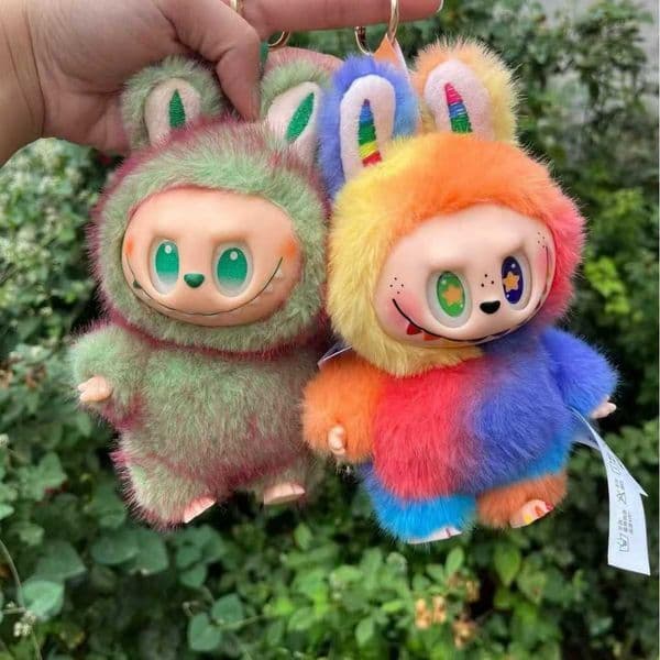 Bag charm trendy toy Labubu 3rd generation macaron 3rd generation vinyl plush Labubu plush doll 3rd generation L260512IU9S