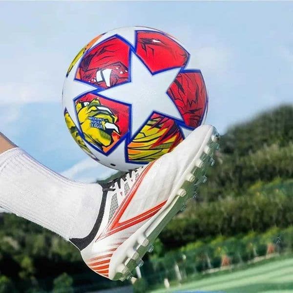 High Quality Soccer Balls Official Size 5 PVC Material Goal Team Outdoor Match Game Football Training Ballon De Foot L26051209XW