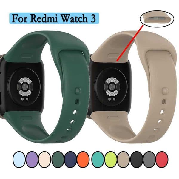 For Redmi Watch 3 Silicon Watch Strap High Quality Silicon Smart Watchband Band Colorful Belt Wristband Correa H260511