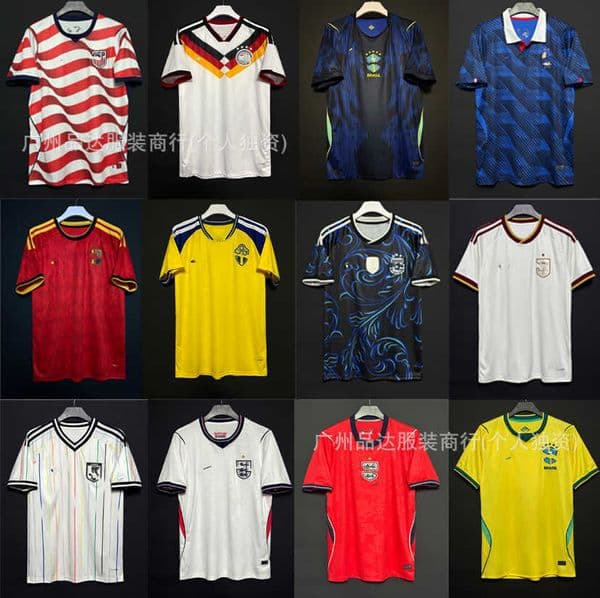 2627 New Spanish Venezuelan and South African home and away football uniforms club jerseys training uniformsL260511