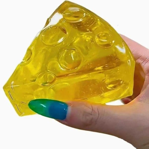 Squishy Cheese Square Fidgets Toys Super Soft MoCHI Cheese Squeeze Toy Funny Anti-stress Sensory Toy for Kids Adults H260512