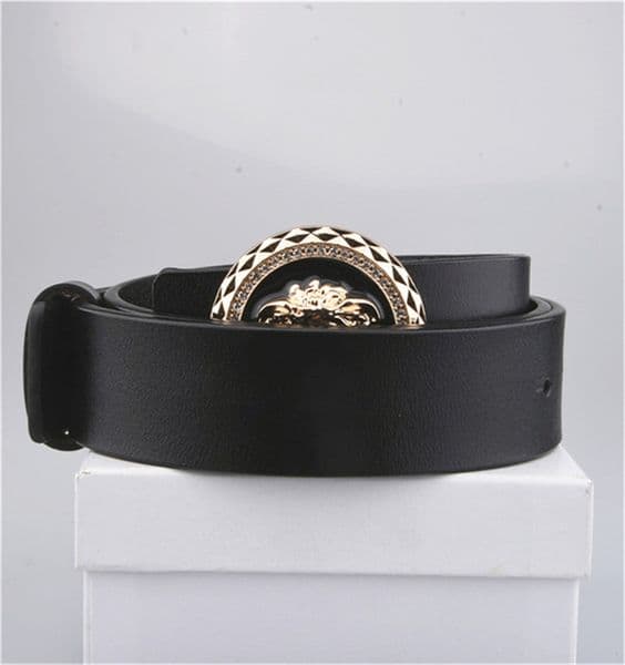 Belts for Men Designer 3.8cm Width Belt Women Classic Brand Luxury Belt Medusa Buckle Genuine Leather Solid Belts Man Woman Fashion Belt Bb Simon Belt Cintura Uomo NL