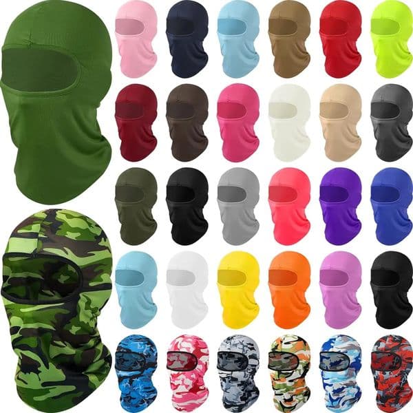Balaclava For Women Cycling Caps Winter Ski Mask Helmet Liner Full Face Hat Head Warmer For Men Gorras Hombre UV Resistance 260512