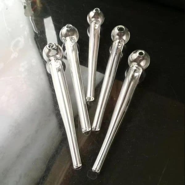 Transparent arrow pan glass bongs accessories Glass Smoking Pipes colorful mini multi-colors Hand Pipes Best Spoon
