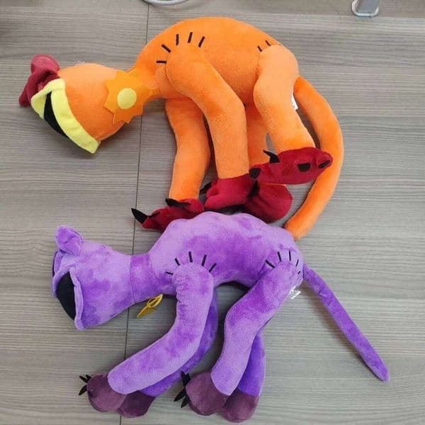 Kawaii Soft Stuffed Bearhug Plushie Doll Smiling Critters Design Catnap Dogday Plush Toy for Kids Children's Gift Decoration J260512
