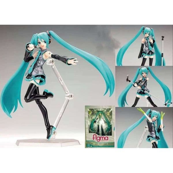 14cm Anime Figma 014 Gemeinsame Bewegliche Gesicht ndern Boxed Puppe Pvc Action Figure Dekoration Modell Spielzeug 26L0512