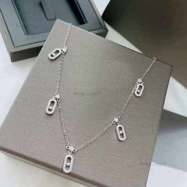Pendant Necklaces Necklace womens jeweler chains titanium steel charm anniversary gift for women gold plated holiday gifts multiple pendant necklaces