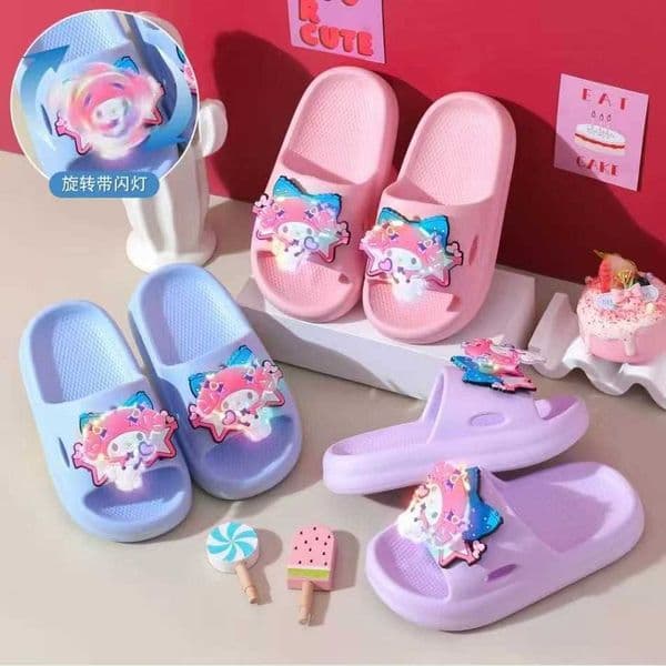 New Eva childrens slippers for boys and girls non-slip summer sandals cute cartoon baby soft-soled slippers in various stylesL260511