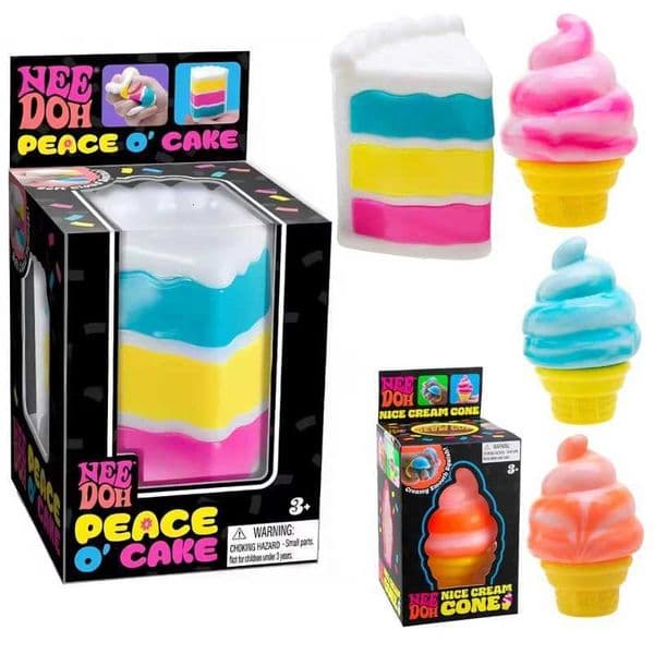 New Schylling Needoh Ice-Cream Sensory Toys Stress Relieving Blocks Pinching Relieving Puzzle Solving Venting Children SouvenirT260512