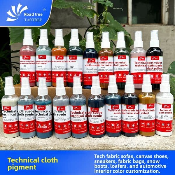 Waterproof Fabric Color Refresher Dye Agent, DIY Permanent Clothes Dyeing Liquid for Old Garment Color Restoration