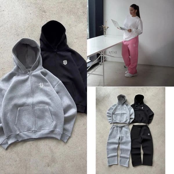 Designer Men's Tracksuits Men Sweatpants Y2k Vintage Loose Straight Pant Leg Zipper Embroidery Hip Hop Harajuku Casual Street Dance Trouser c9 1e
