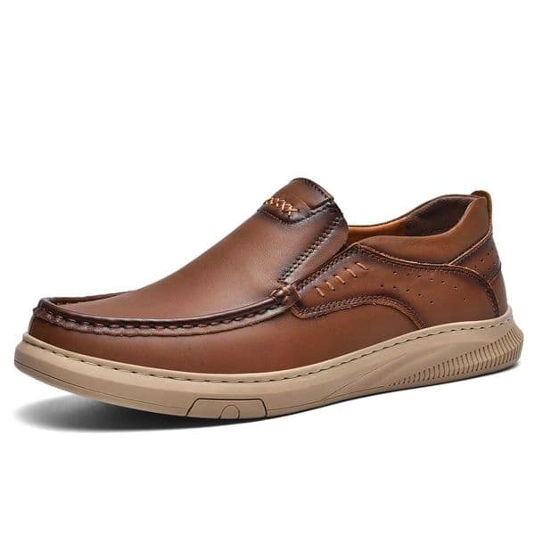 New Mens Casual Classic Designer Emed Leather Brand Comfortable Business Dress Shoes for Men Loafers