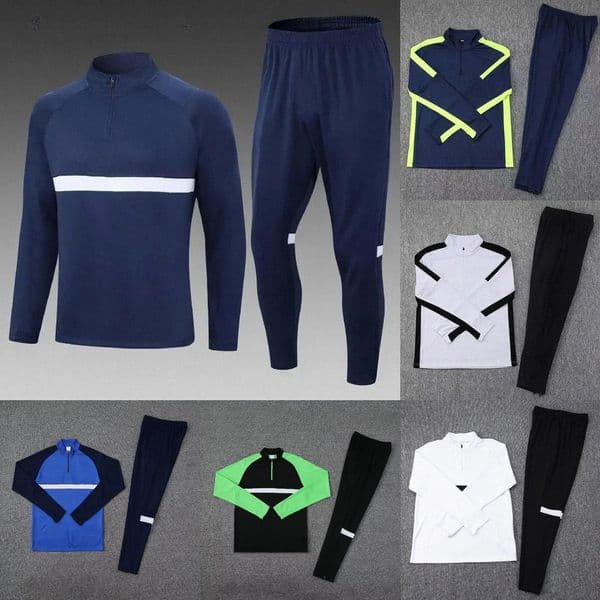 Mens tracksuits set long sleeve two-piece suit sports shirt sweatpants fitness sportswear running sweatshirts winter training basketball soccer jogger tracksuit