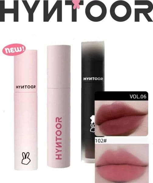 Designer Lipstick HYNTOOR Macaron Series lip plump Mud 22 Colors Matte Cloud Air Velvet Glaze Long-Lasting Waterproof Lip Gloss Liquid Lipstick Lip