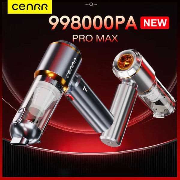CENRR 998000PA Car Vacuum Cleaner Strong Suction Cordless Wireless Handheld Portable Cleaning Machine 260507