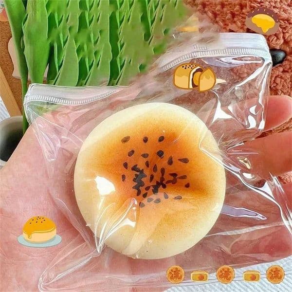 Simulation Steamed Bun Decompression Toy Slow Rebound Soft Stress Relief Gift for Anxiety Relief Party Game for Adults Children X260511