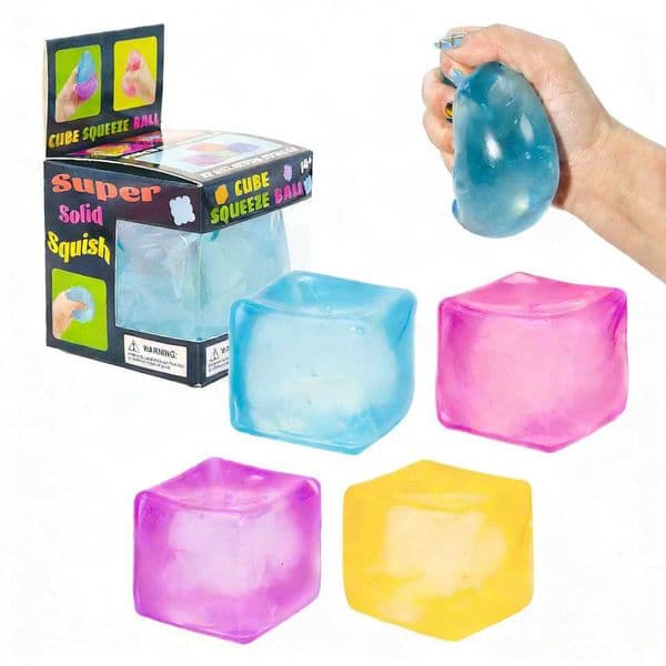 Schylling Nice Cube Sensory Toys Stress Relieving Blocks Pinching Relieving Puzzle Solving Venting Children SouvenirT260512