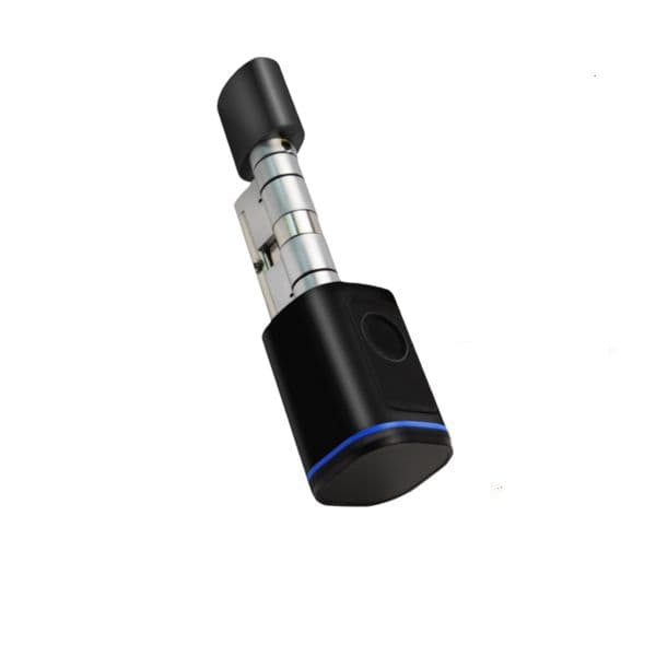 USA STOCK Keyless Cylinder Smart Lock 4 Ways to Unlock Black Silver 4242mm Dust and Splash Proof High Security Fast Shipping