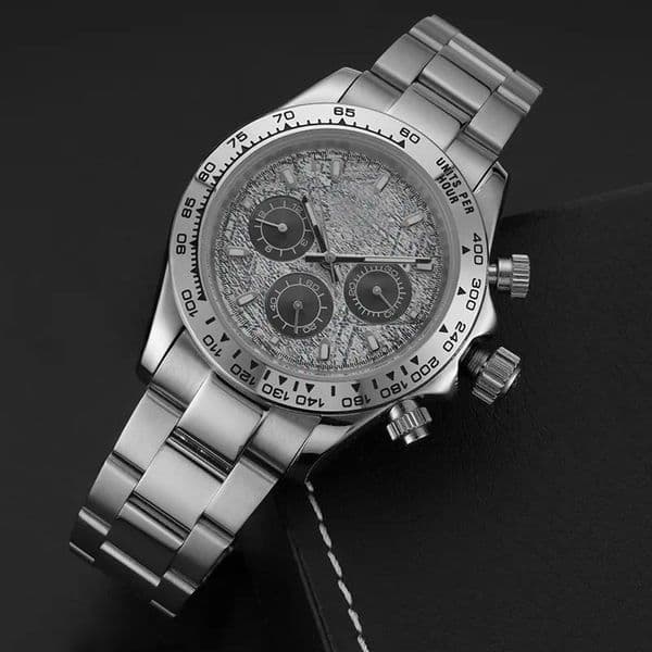 Fashion Men Watch 2813 Automatic/quartz Movement Watches Stainless Steel Sports Chronograph Mens Orologio Watches luminous montre de luxe Wristwatches gift