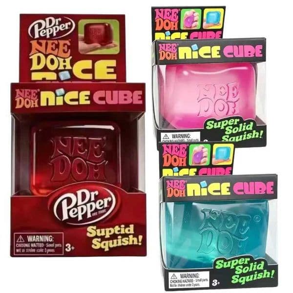 New Schylling Jellyfish Healing Series Needoh Nice Cube Stress Relief Pinch Toy Childrens GiftT260512