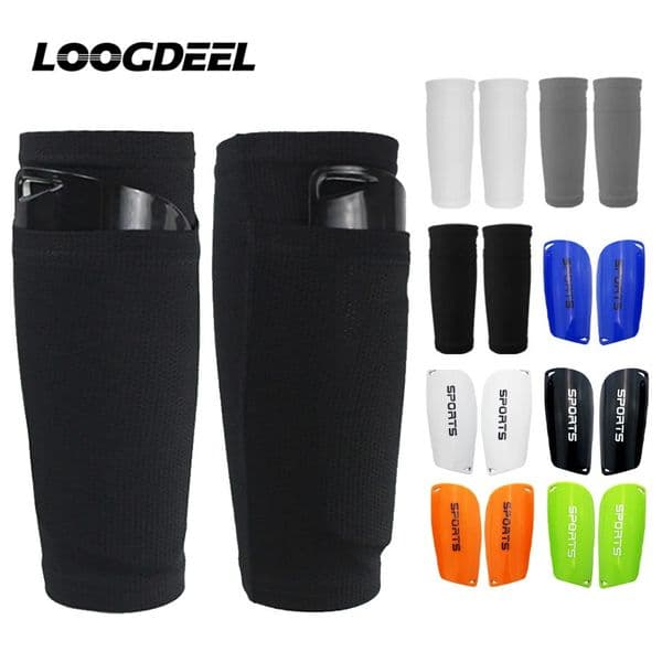 LOOGDEEL Soccer Shin Guard Professional Shields Teens Socks Pads Support Adult Children Legging Shinguards Football Leg Sleeves 260512