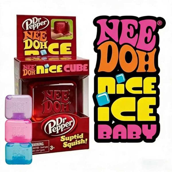 2026 New Needoh Nice Squishy Toys Stress Reliever Fidget Tool Anxiety Focus Desk Sensory Cube for AdultsKids H260512