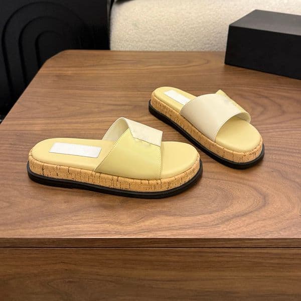 Chic Flat Slides for Her Stylish House Shoes