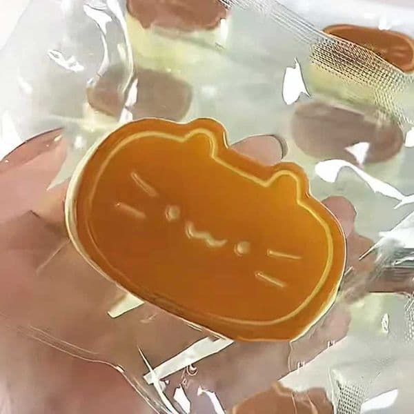 Cute Pudding Cat Mochi Squishy Cheese Kitty Stress Relief Squeeze Toy Soft Fidget Sensory Toy for Kids Adults Z260512