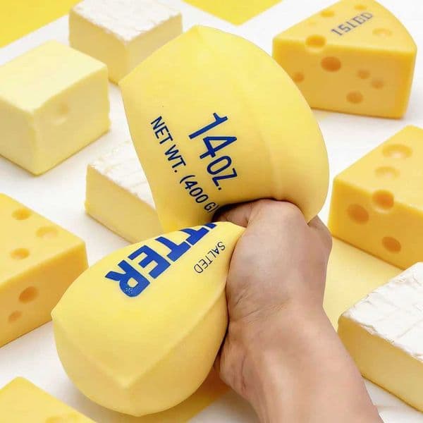 Butter Stick Milk Strip Squishy Toy Slow Rebound Soft Squeeze Stress Relief Toy H260512