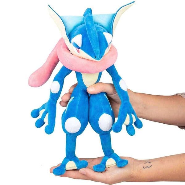 Hot Style Greninja Plush Toy Froakie Evolution Frog Ninja Cartoon Image Stuffed Doll Christmas Gifts for Kids J260512
