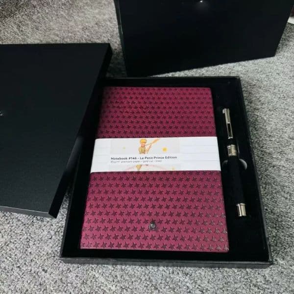 Wholesale Notebook 146 Hot Selling Red Leather Cover Agenda Handmade Notebook Luxury Journal Diary Business Notebook A5