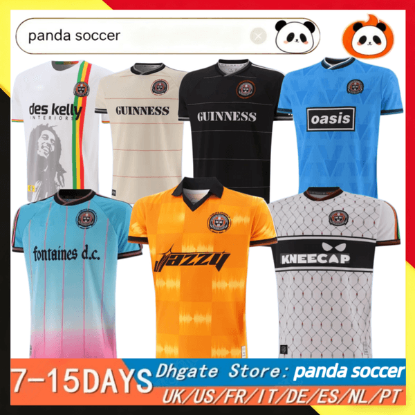 Bohemians 2026 Soccer Jersey 25 26 27 Fontaines Dc Home Away Third GK BLACK GUINNESS TOUR JACQUARD Jerseys PISZCZEK McDONNELL AKINTUNDE Football Shirts Kit