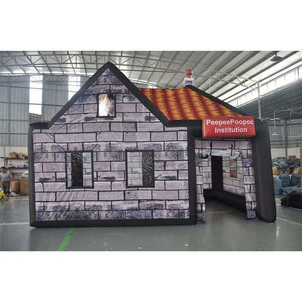 Small oxford inflatable Irish pub,portable mobile pubs bar tent for night club party decoration
