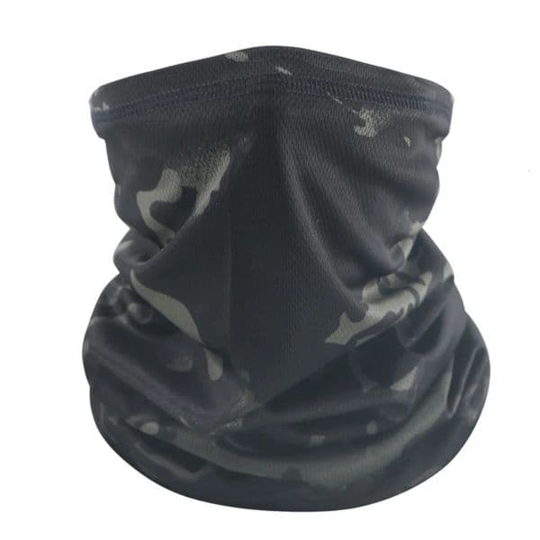 Mens Tactical Camo Bandana Neck Gaiter Summer Breathable Face Mask for Cycling Hunting Running Hiking Skiing Outdoor Sports 260511