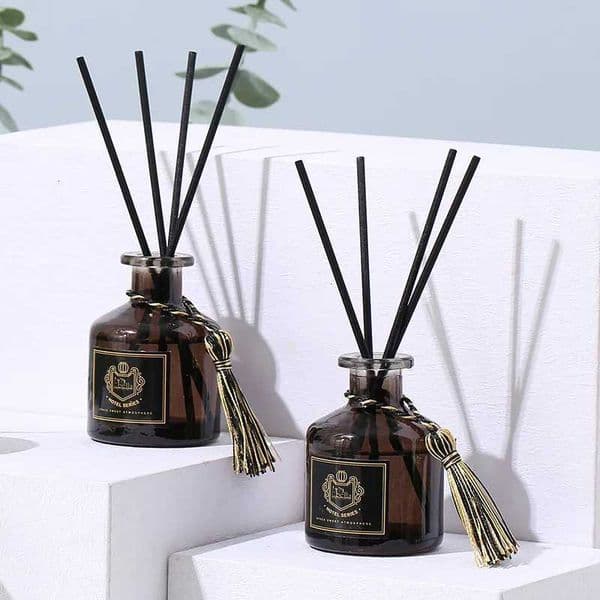 1pc 50ml Reed Diffuser with Fragrance expanding stick Healton Homestay Hotel Rattan Aromatherapy Air Freshener Home FragranceJ260512